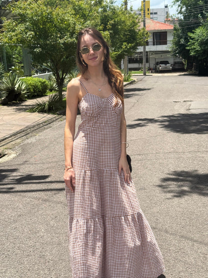 Vestido Maresias vichy