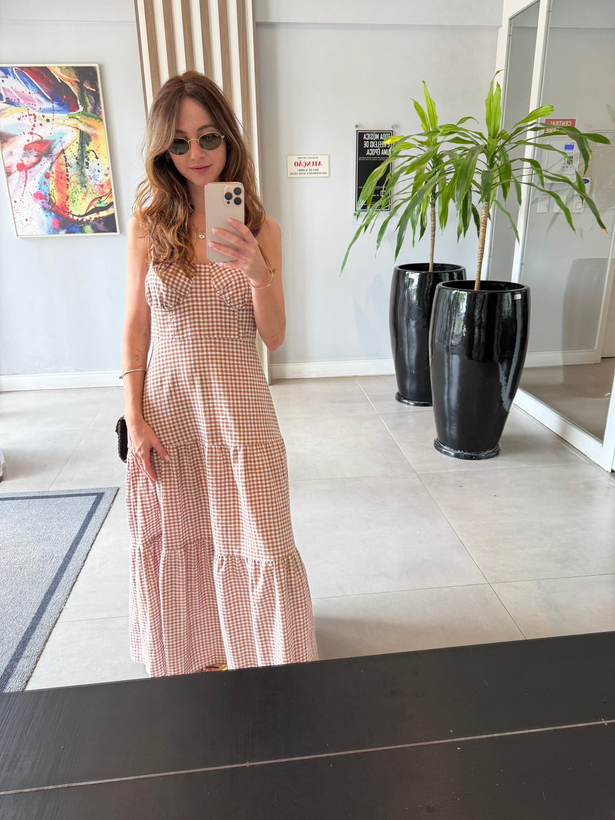 Vestido Maresias vichy