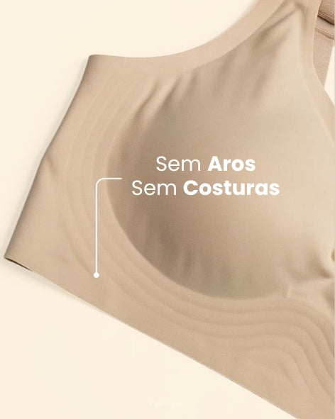 Sutiã Conforto Reforçado e Alta Sustentação